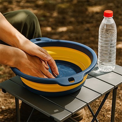 Bassine pliable 