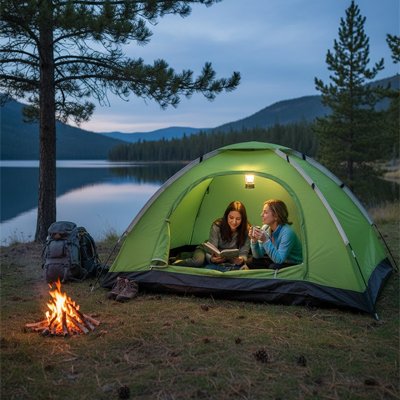 tente trekking 2 places la nuit